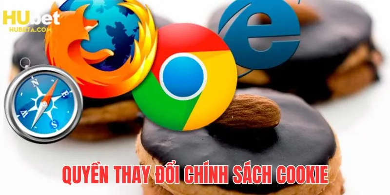 Đơn vị có quyền chỉnh đổi chính sách Cookie mà không cần thông báo trước