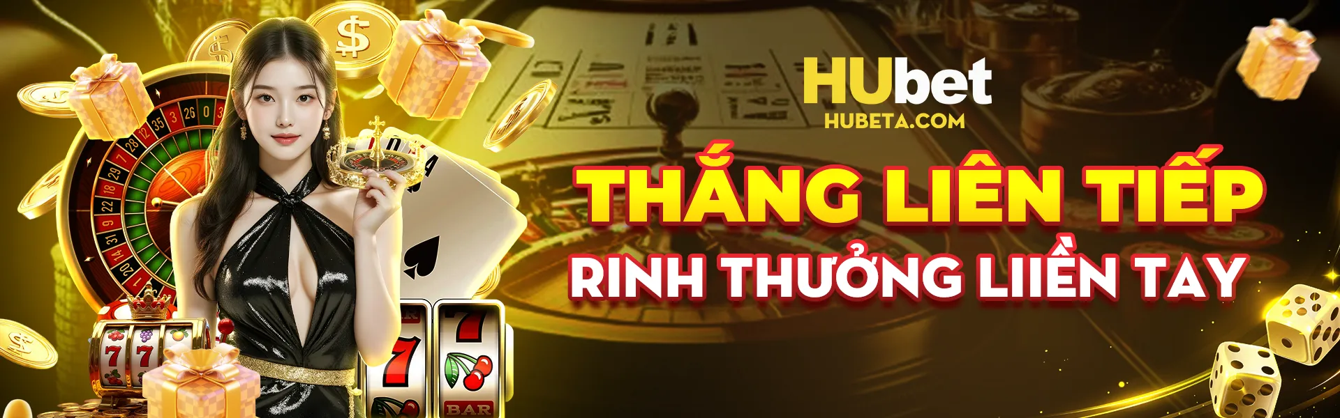 Hubet thắng liên tục thưởng liền tay